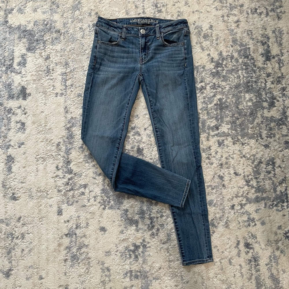 American Eagle AE Super Low Jegging Super Stretch size 6 Regular